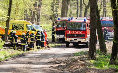 Határon átnyúló tűzoltógyakorlat